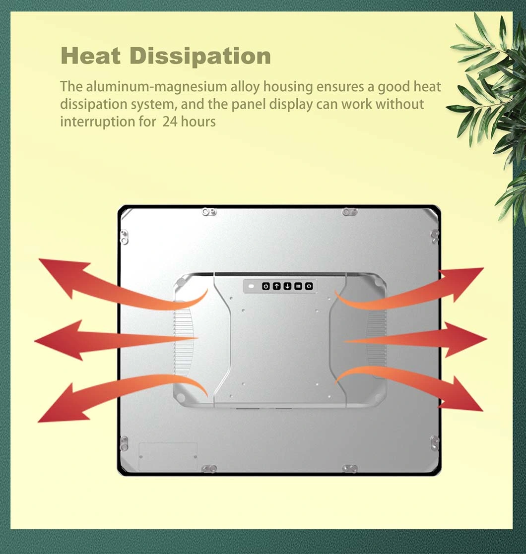 10.1 Inch Industrial Embedded PC IP65 Waterproof Dustproof Resistive Touch Screen Intel Skylake I3 CPU 7100u Codesys Fanless HMI Panel PC All-in-One Computer