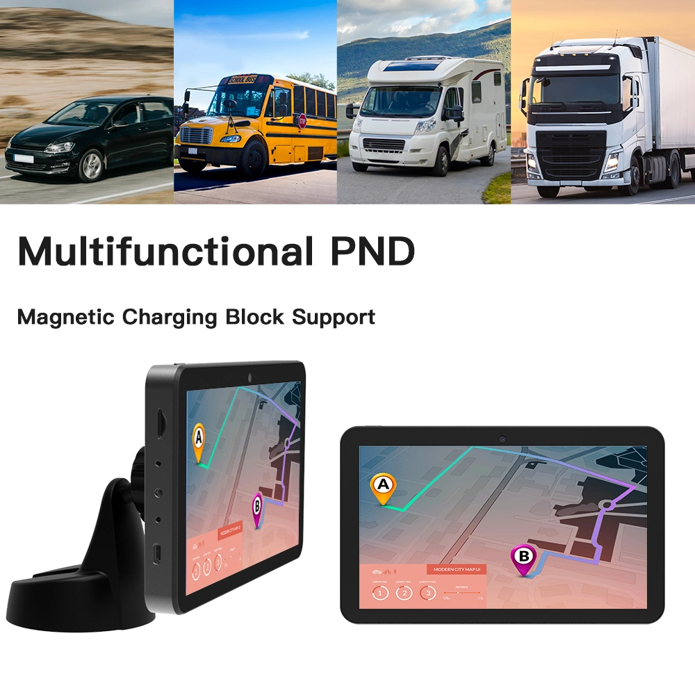 OEM 7 8 10 Inch Android Car Tablet 4G T618 Mt8768 AC WiFi GPS Navigation Truck GPS Navigation Tablet PC