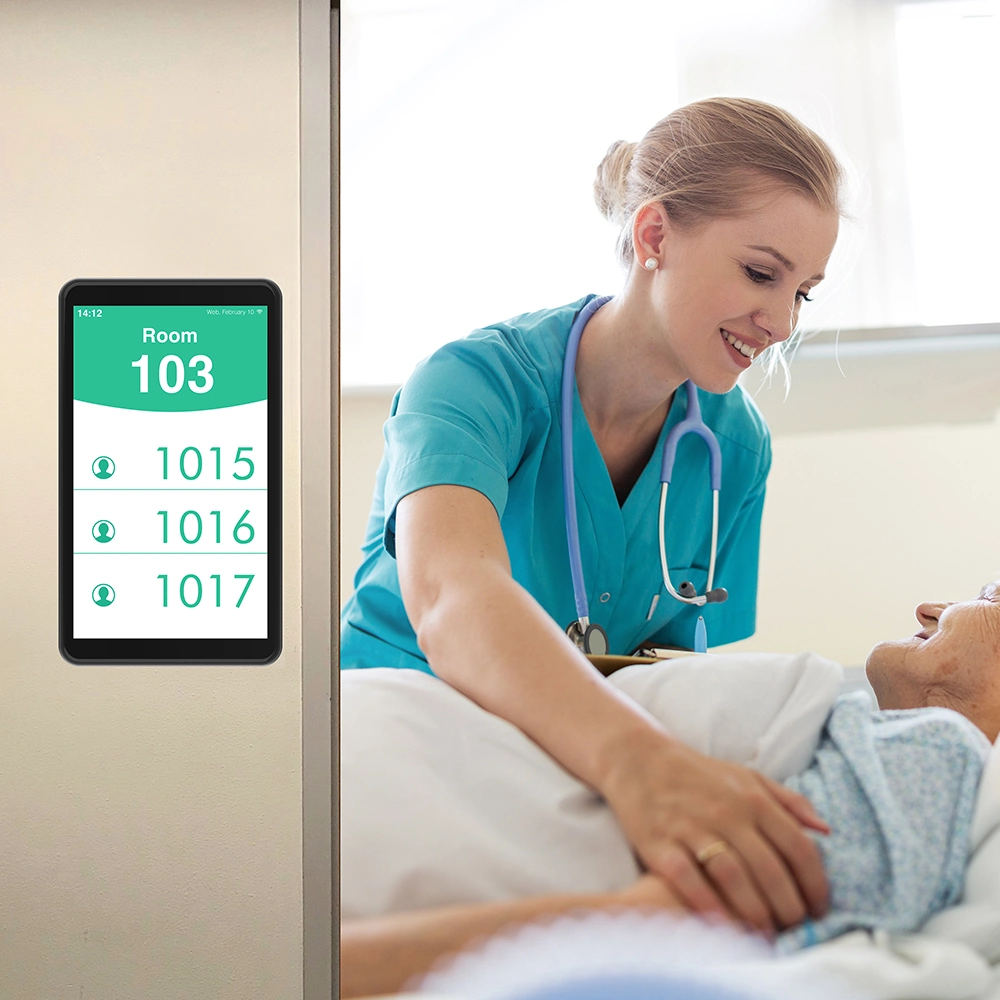 Custom Tablet Wall Mount Hospital Bed Control Panel PC 8 Inch Tablet PC Android OS APP Installed