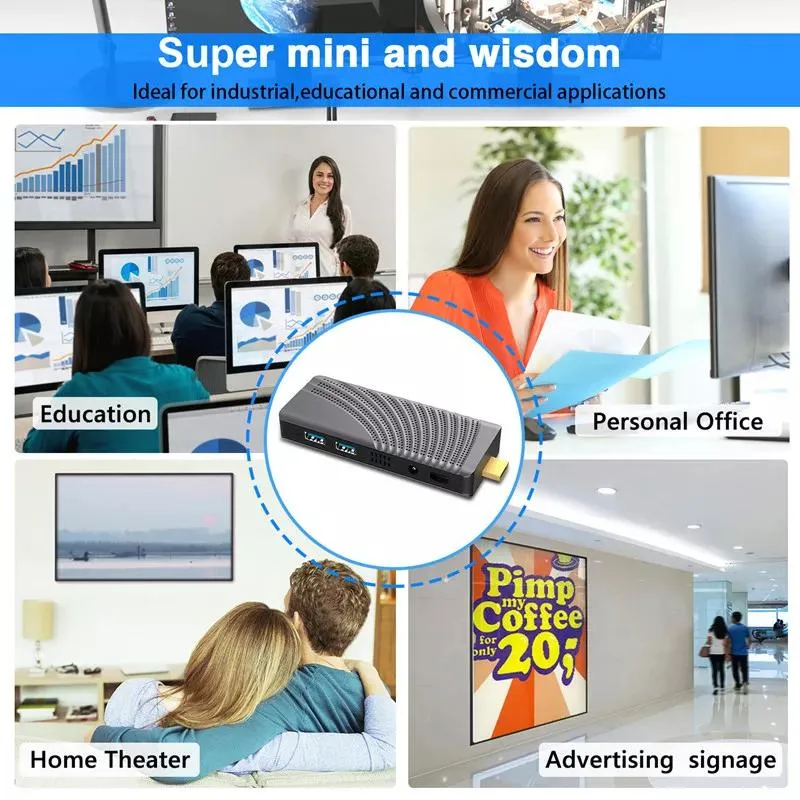 New Product Factory Supplier Cheap Customization T6 PRO Intel All in One PC UHD Graphics 600 Mini PC