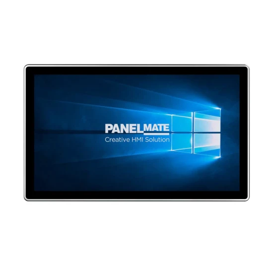 Panel de control industrial de 21,5 pulgadas Pantalla táctil resistiva Panel industrial integrado Pantalla IP65 HMI Monitor industrial