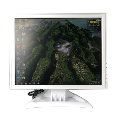 Monitor médico LCD blanco Monitor de dispositivo HD integrado de 17 pulgadas