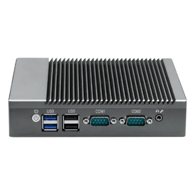 OEM ODM caja industrial computadora Linux/Android/ventana industrial barata sin ventilador mini PC I3 I5 I7